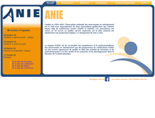 Tablet Screenshot of anie.ca